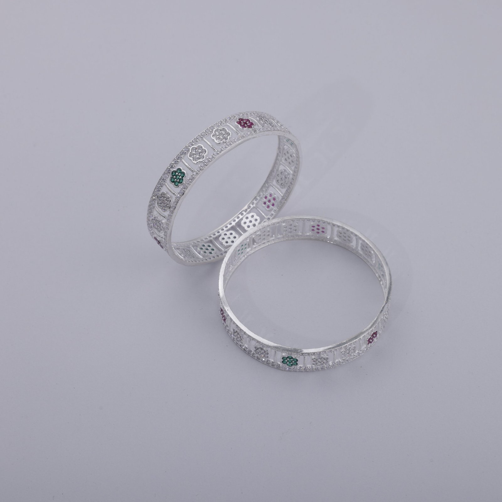 Midnight Bloom Eternity Bangles - Image 2
